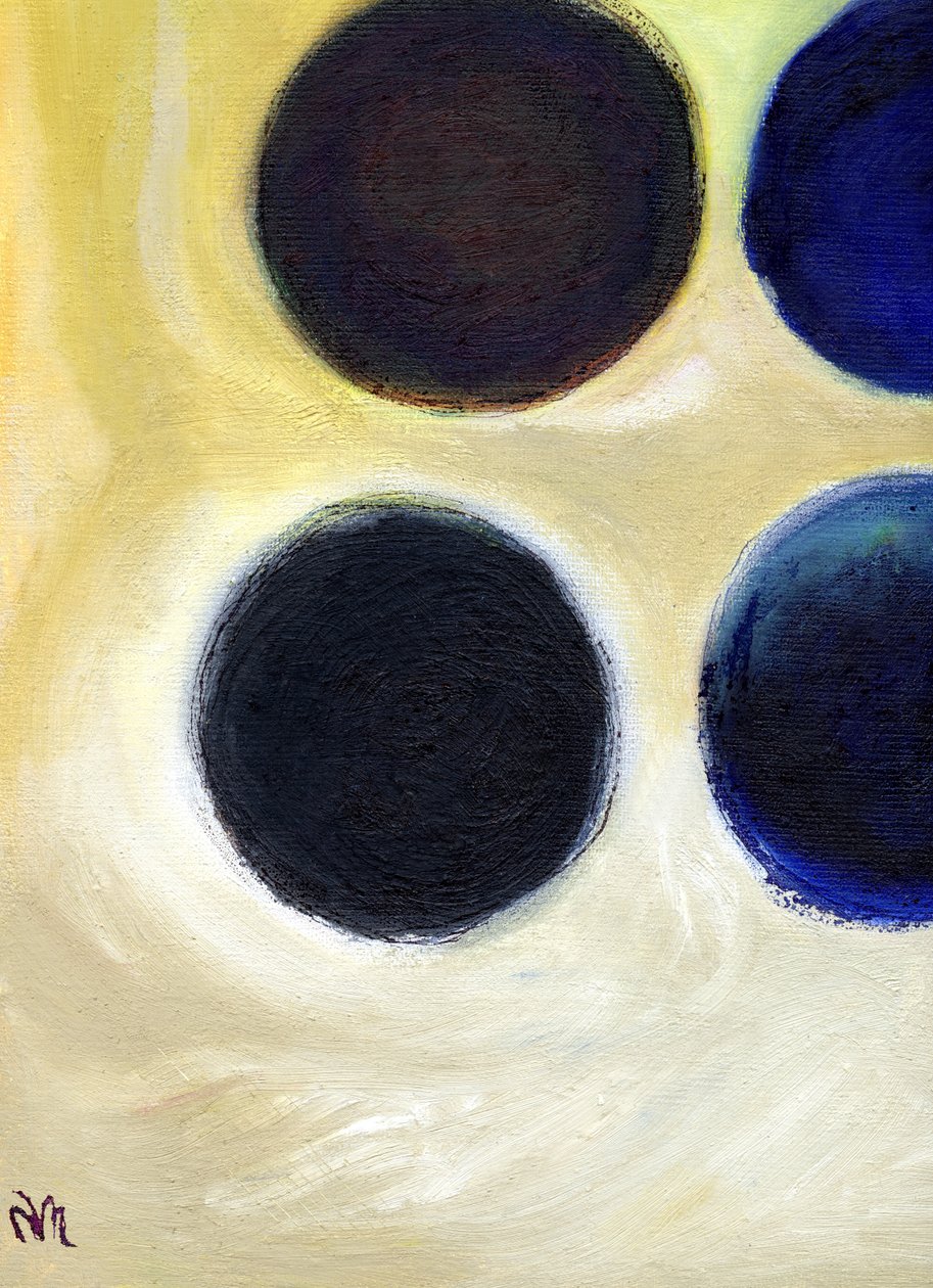 Szczęśliwe kropki 9, 2014, autorstwa Nancy Moniz Charalambous