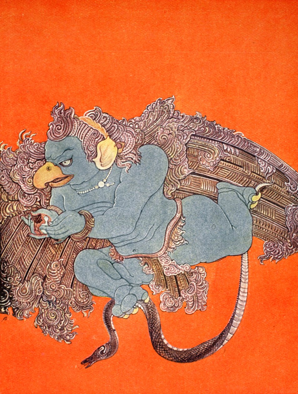 Garuda, 1913. autorstwa Nandalal Bose