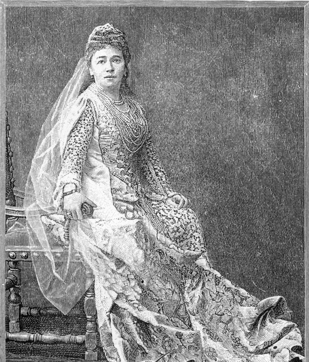 Pani Albani, 1893 autorstwa Napoleon Sarony