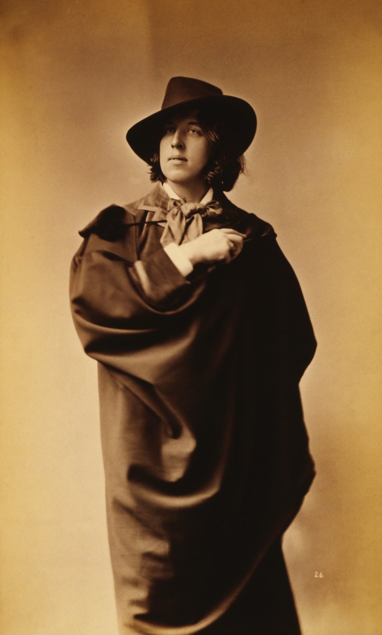 Oscar Wilde, 1882 (druk albumowy) autorstwa Napoleon Sarony