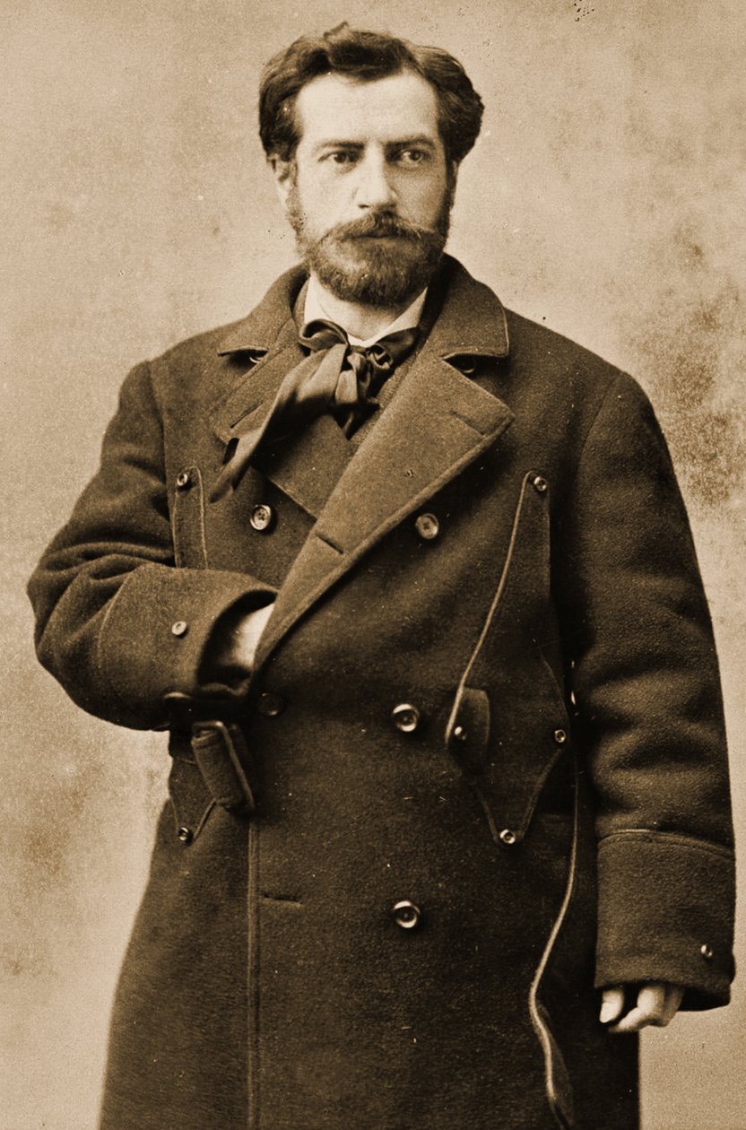Portret Fryderyka Augusta Bartholdiego, ok.1880 autorstwa Napoleon Sarony