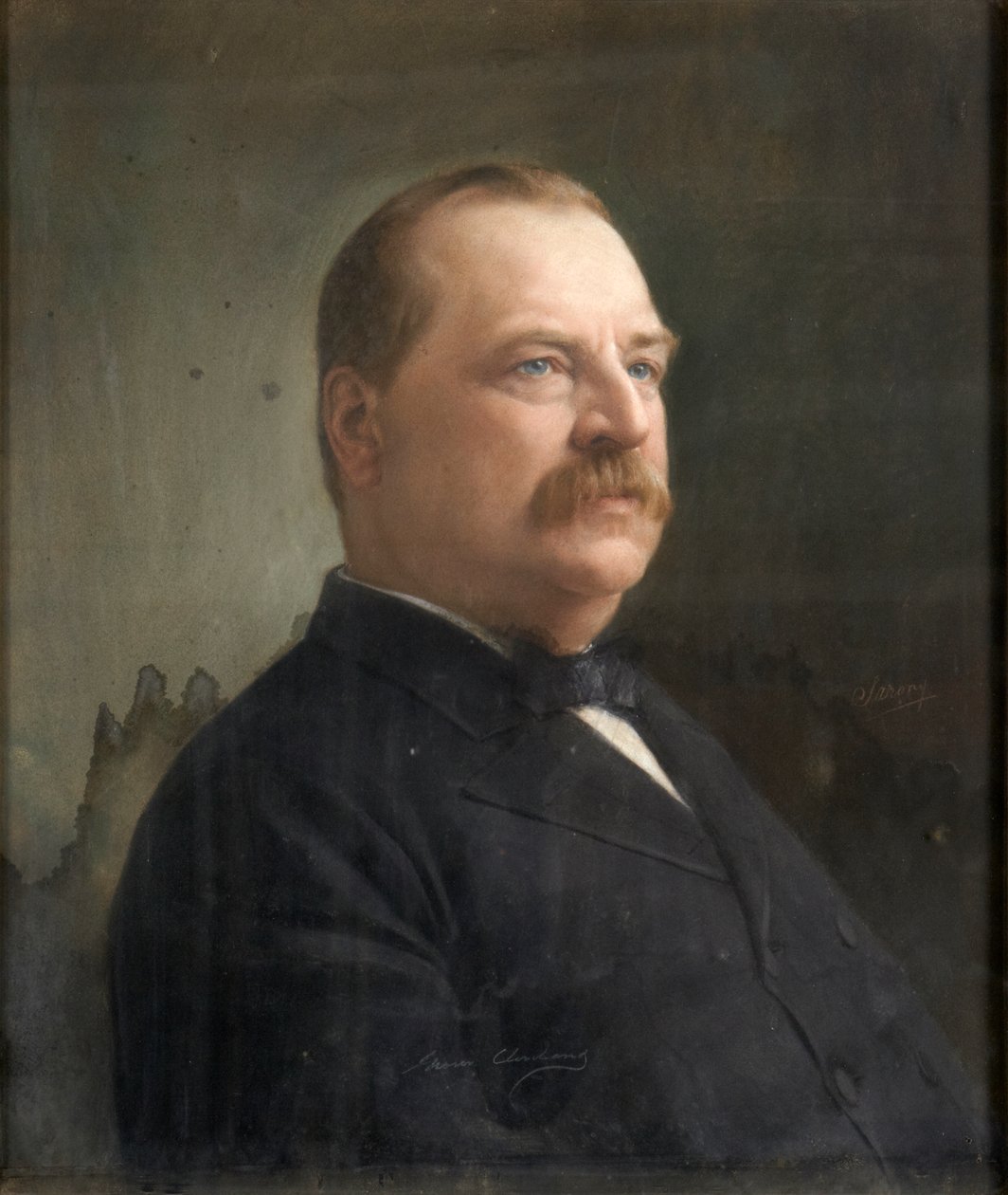 1882, Sarony, Napoleon, (Stephen) Grover Cleveland autorstwa Napoleon Sarony