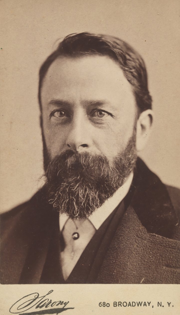 Albert Bierstadt autorstwa Napoleon Sarony