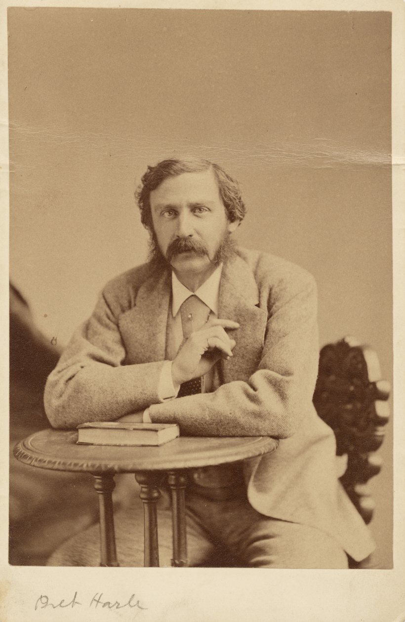 Bret Harte autorstwa Napoleon Sarony