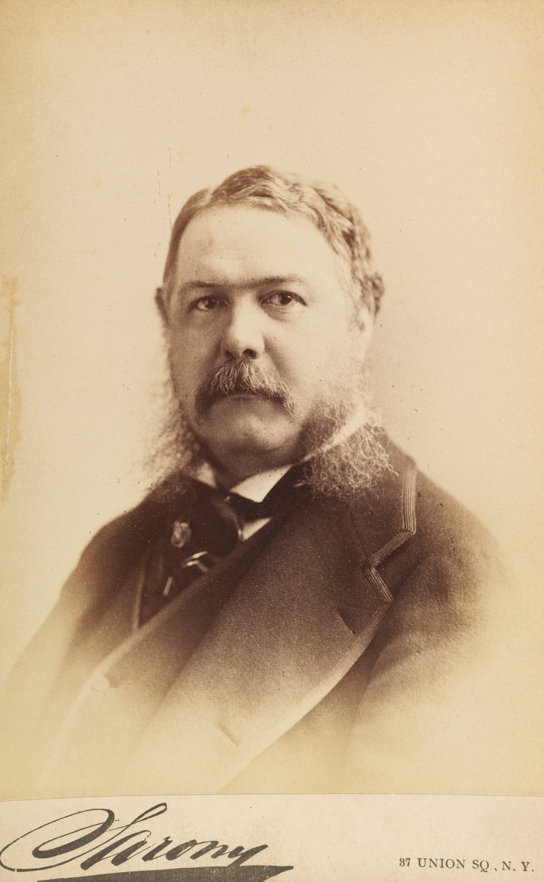 Chester Alan Arthur autorstwa Napoleon Sarony