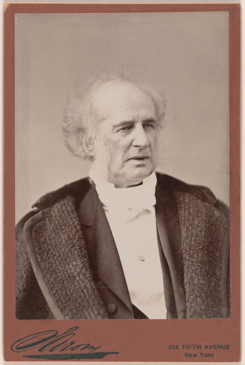 Cornelius Vanderbilt autorstwa Napoleon Sarony