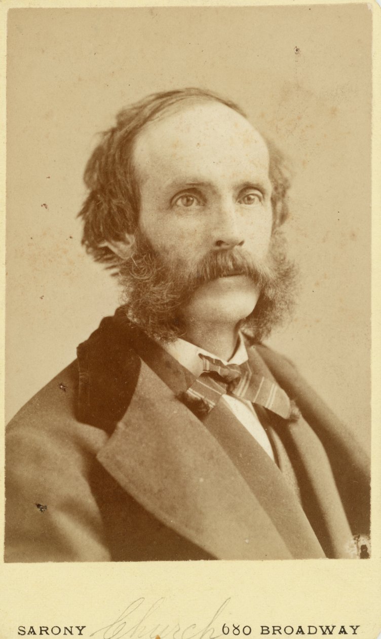 Frederick Edwin Church autorstwa Napoleon Sarony