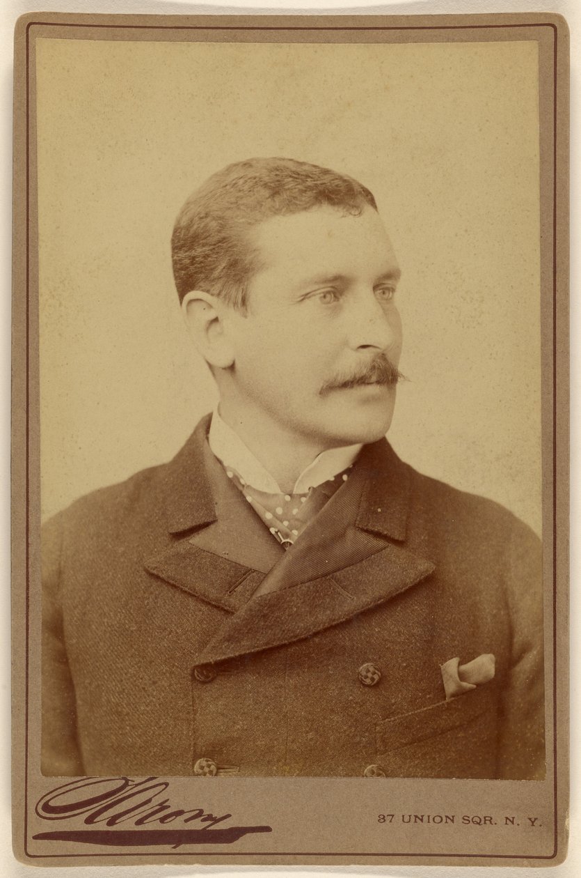 Hugh Conway autorstwa Napoleon Sarony