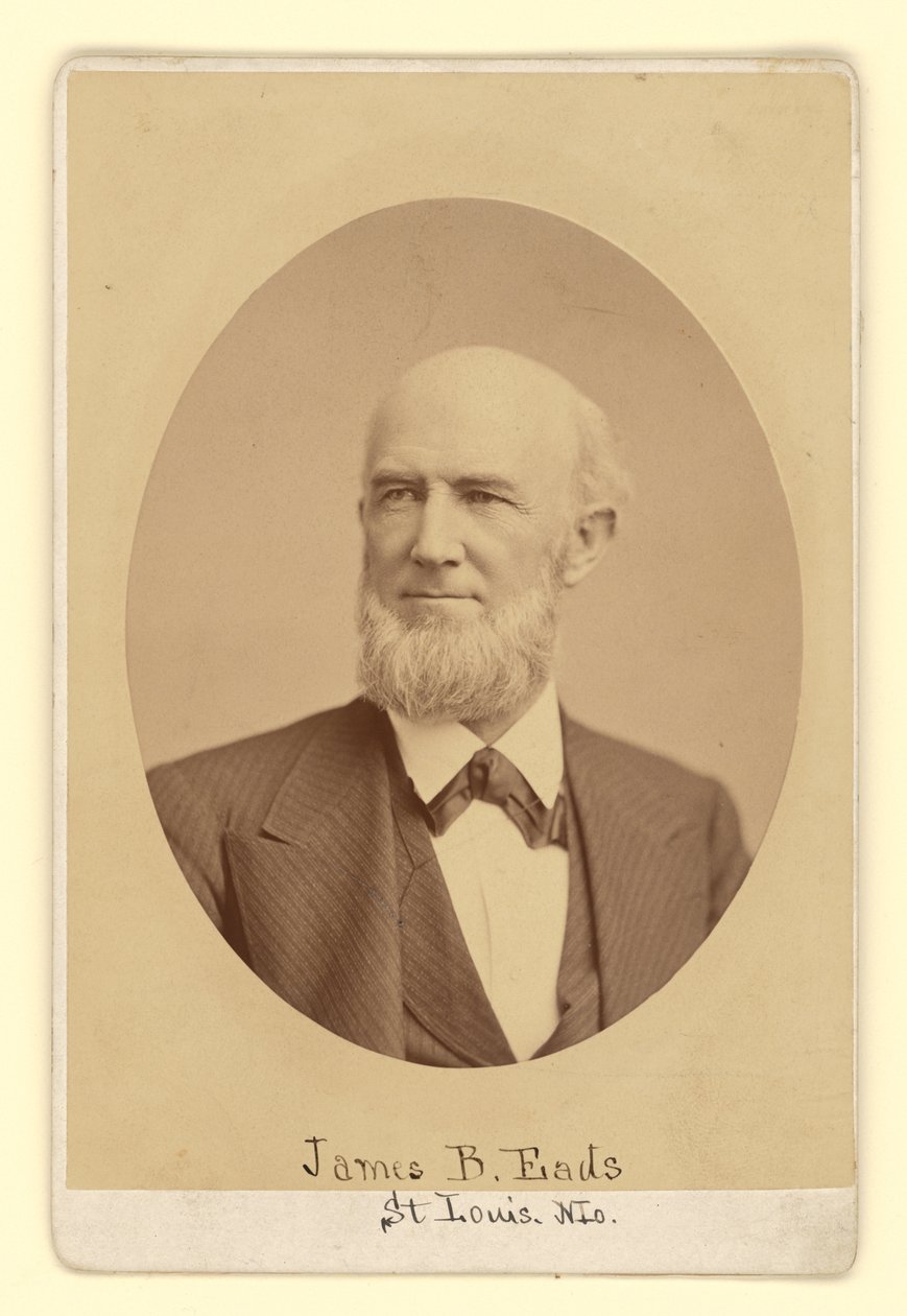 James Buchanan Eads autorstwa Napoleon Sarony