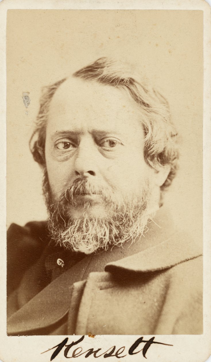 John Frederick Kensett autorstwa Napoleon Sarony