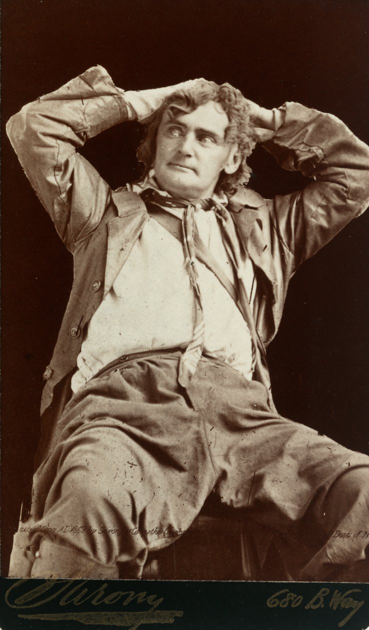 Joseph Jefferson autorstwa Napoleon Sarony