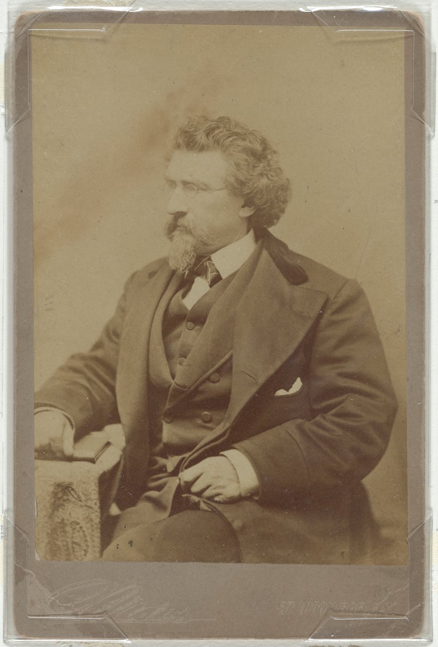 Matthew B. Brady autorstwa Napoleon Sarony