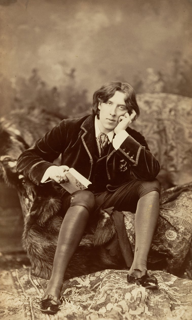Oscar Wilde, 1882. autorstwa Napoleon Sarony
