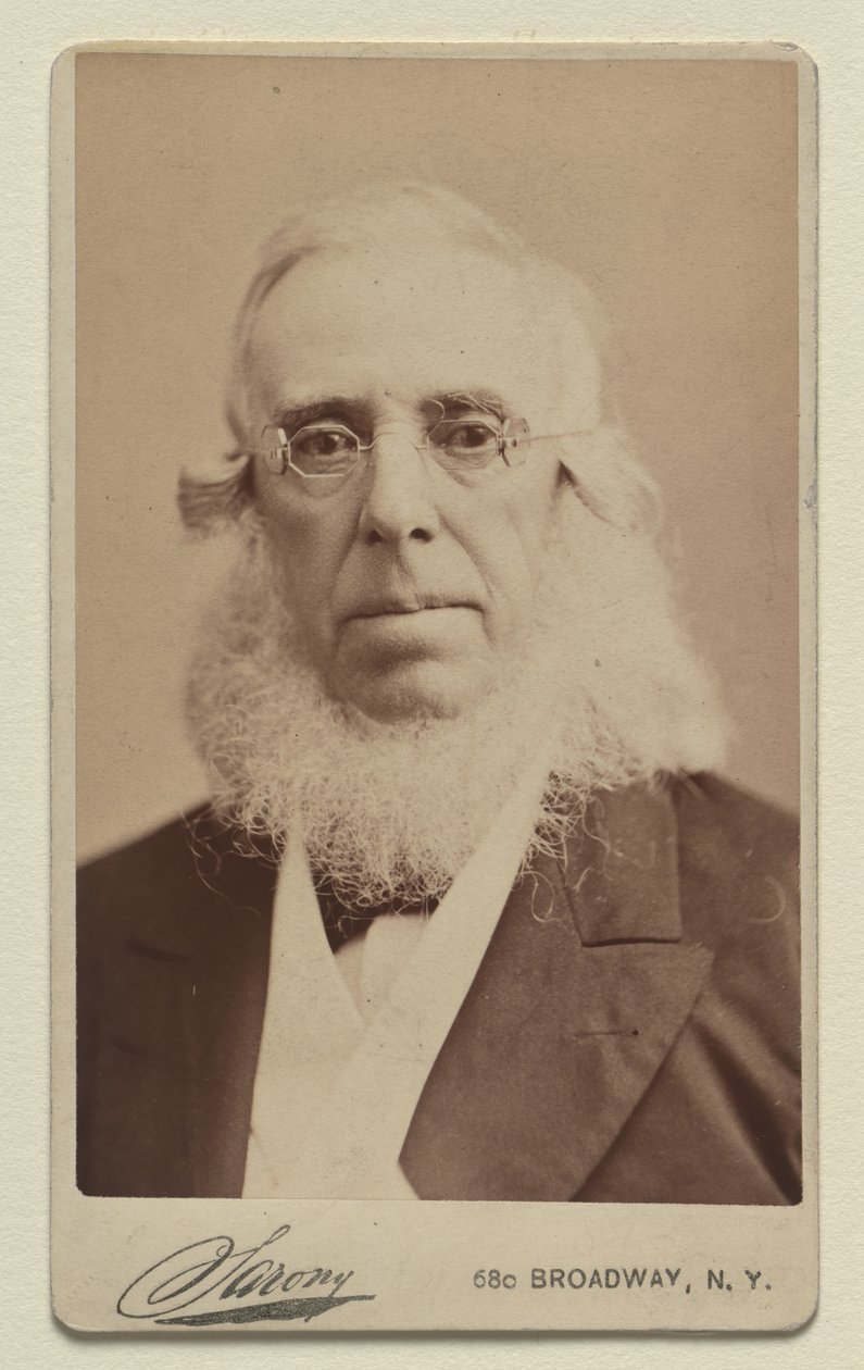 Peter Cooper autorstwa Napoleon Sarony