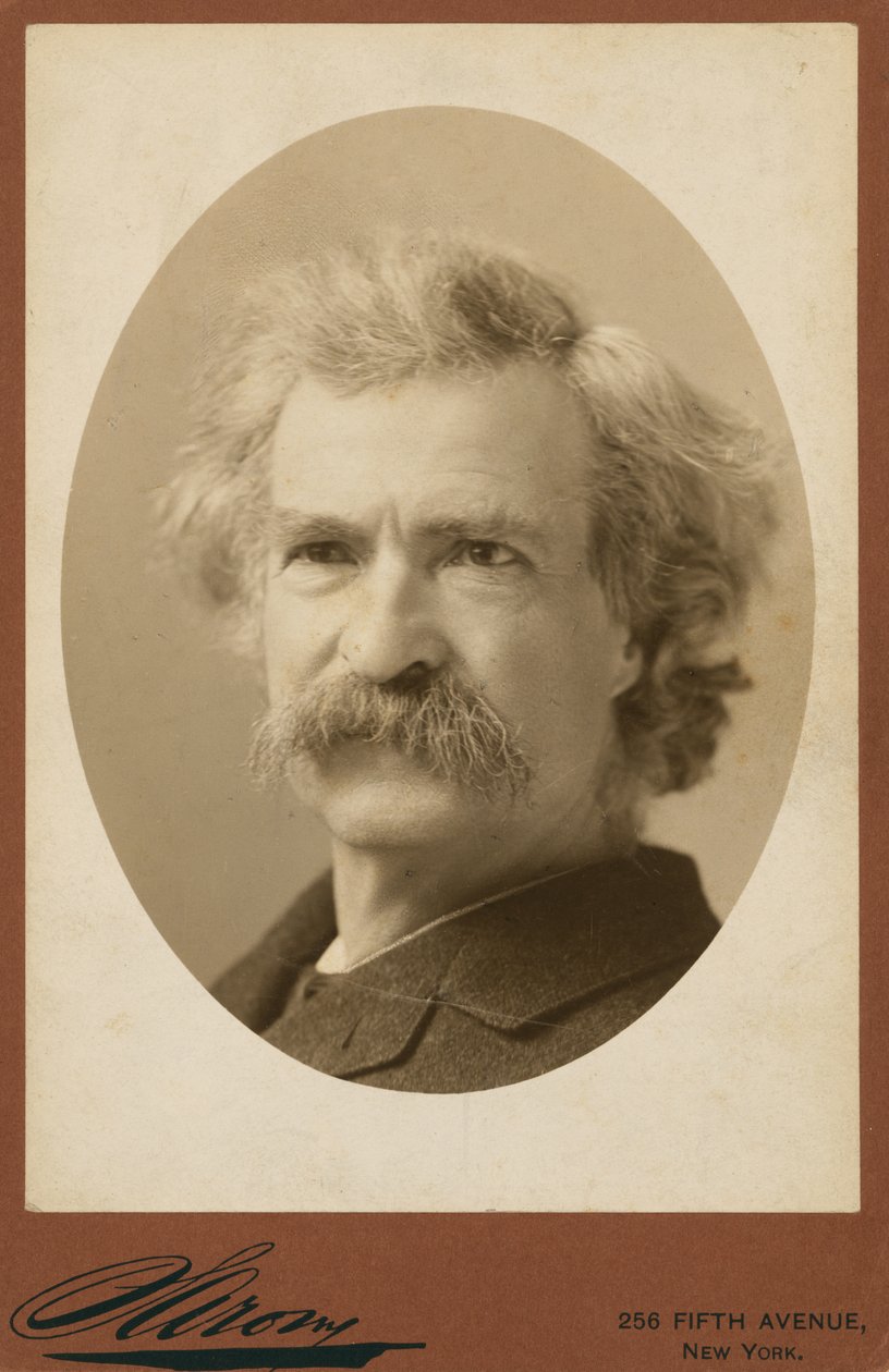 Samuel Clemens autorstwa Napoleon Sarony