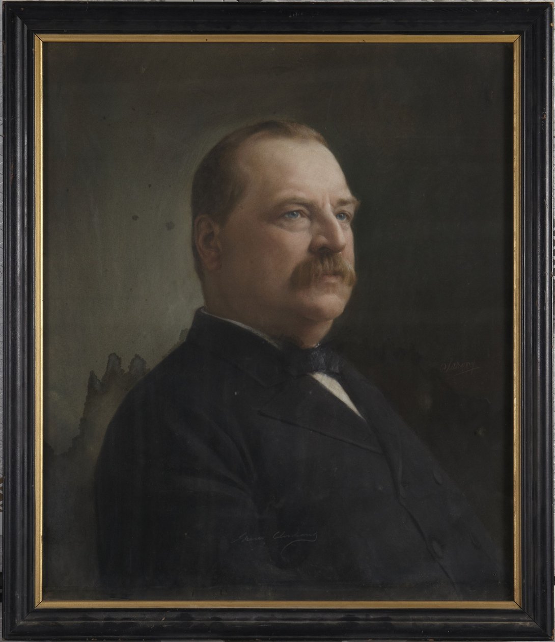 [Stephen] Grover Cleveland (1837-1908) autorstwa Napoleon Sarony
