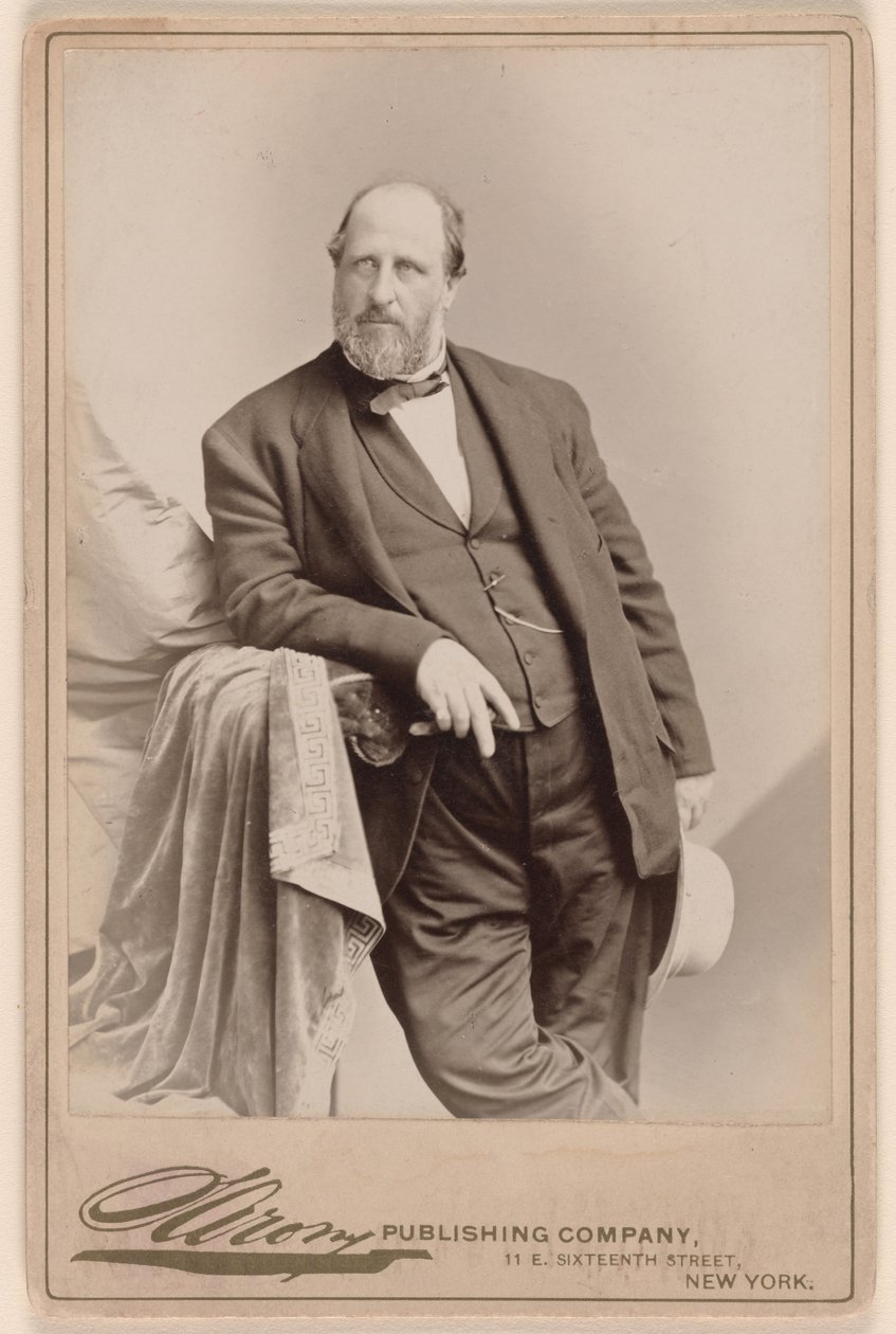 William Marcy Tweed autorstwa Napoleon Sarony