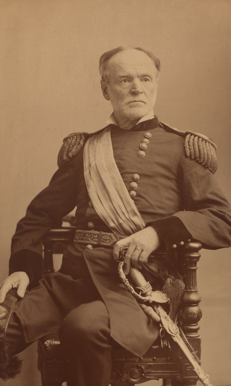 William T. Sherman autorstwa Napoleon Sarony