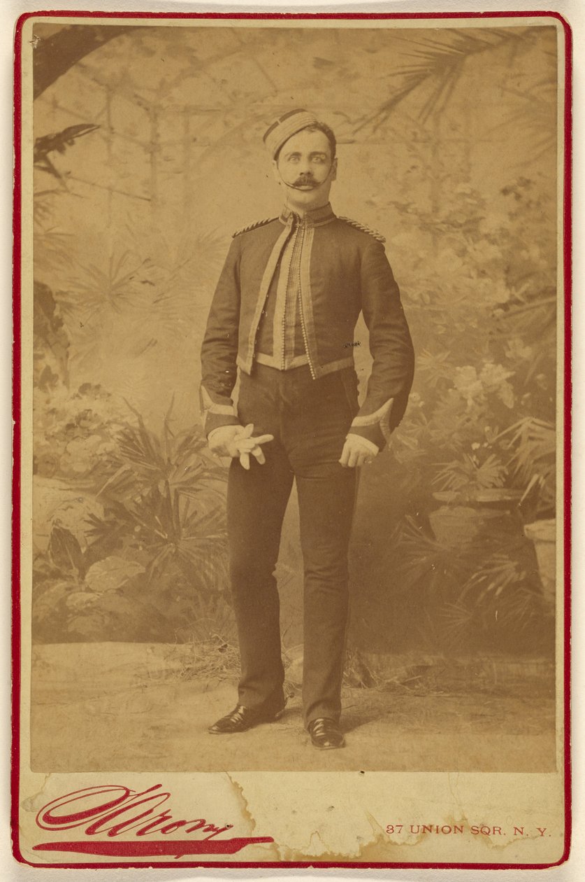 Wilton Lackaye autorstwa Napoleon Sarony