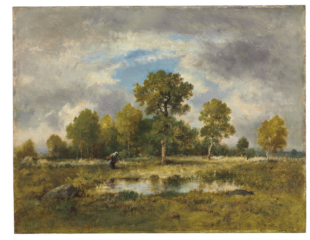 Staw żmij, 1873 autorstwa Narcisse Virgile Diaz de la Peña