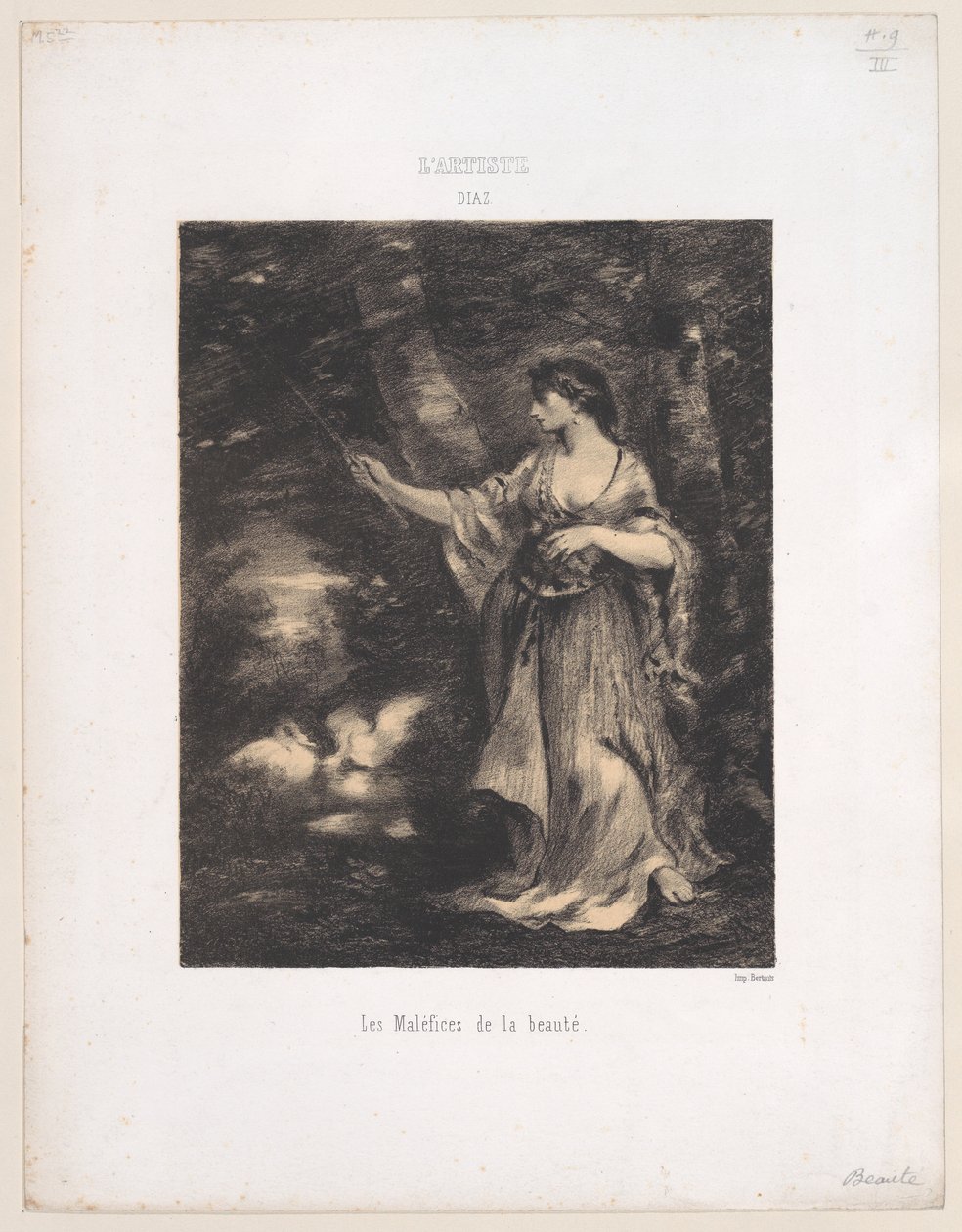 Przekleństwa piękna, 1830-76., 1830-76. autorstwa Narcisse Virgile Diaz de la Peña