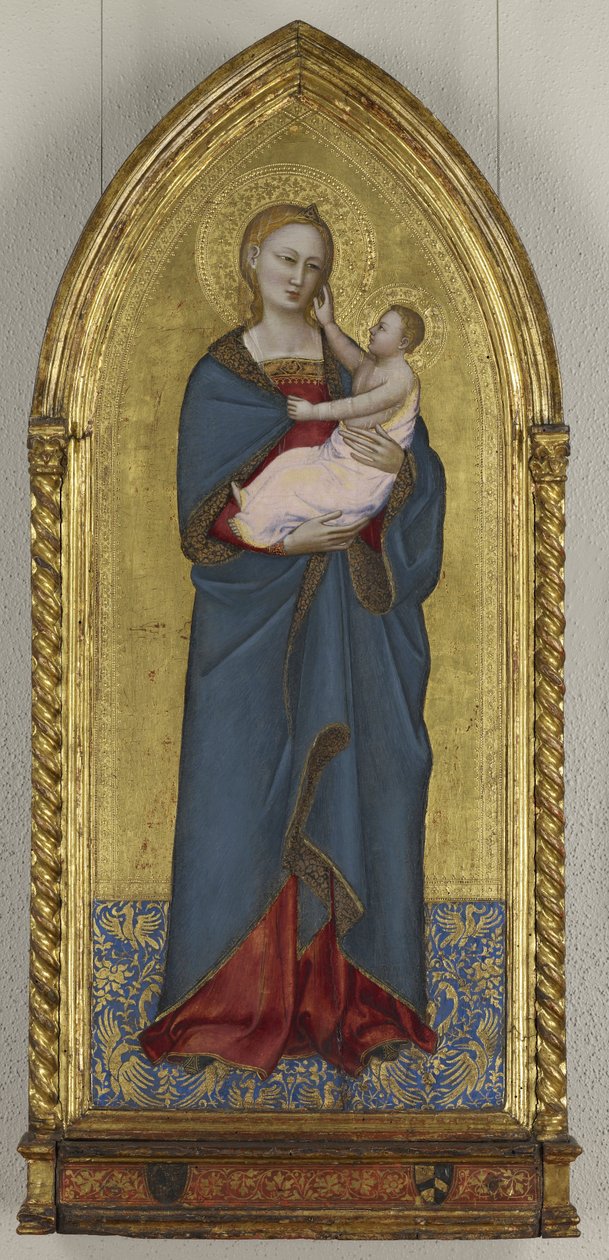 Stojąca Madonna z Dzieciątkiem autorstwa Nardo di Cione
