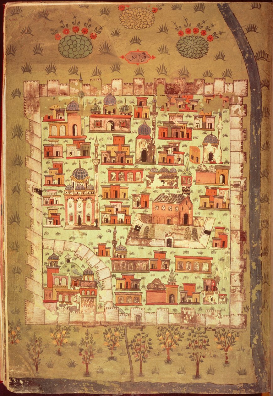 IUK T.5964 Widok Diyarbakir autorstwa Nasuh Al Silahi