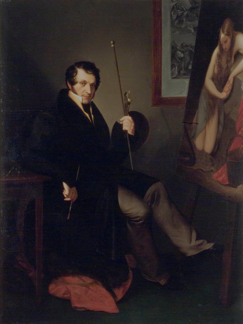 Autoportret, 1831. autorstwa Natale Schiavoni