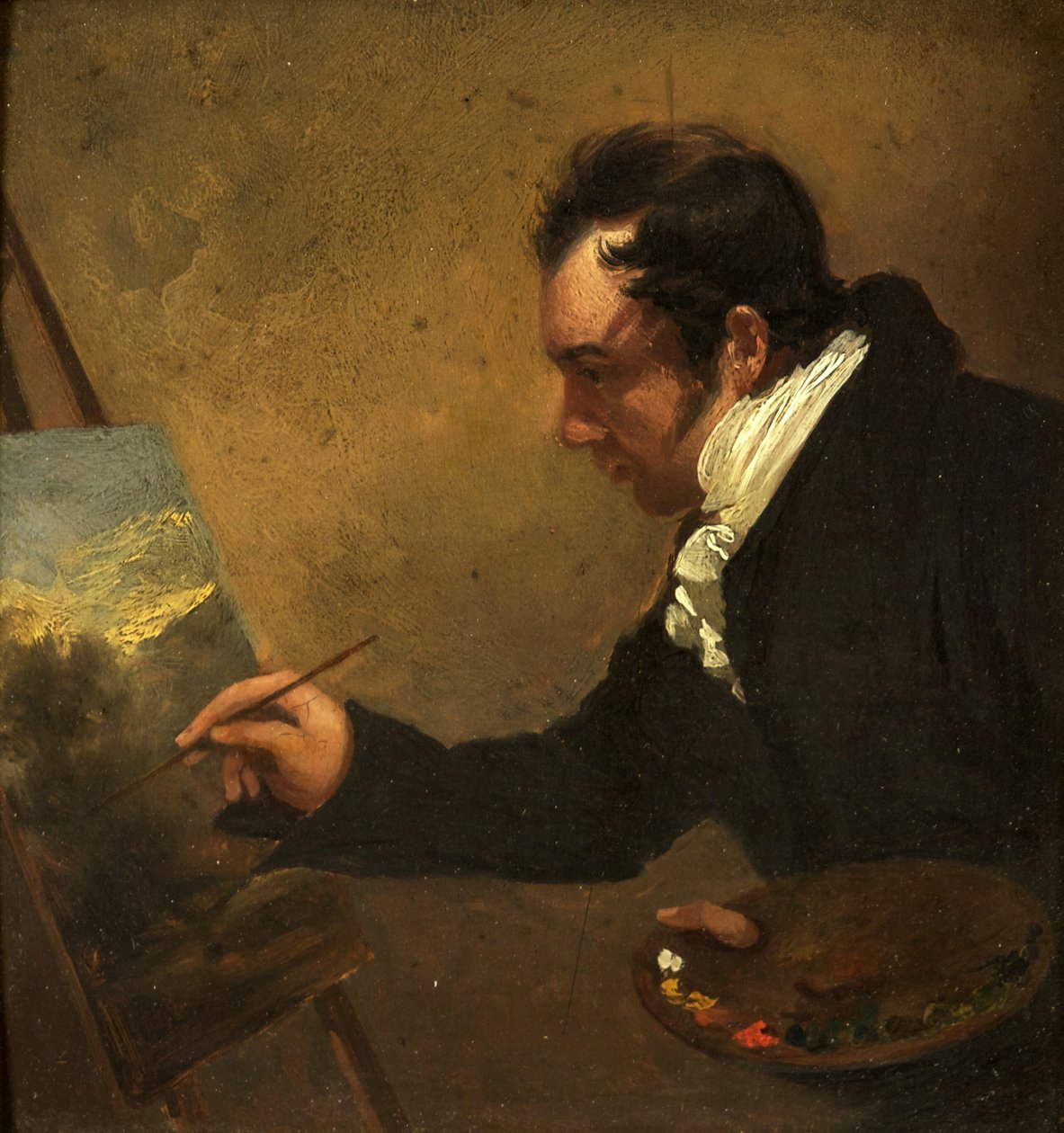Portret wielebnego Johna Eaglesa autorstwa Nathan Cooper Branwhite