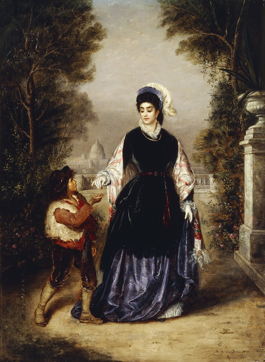 Hojna Pani, 1874 autorstwa Nathanial Schmitt