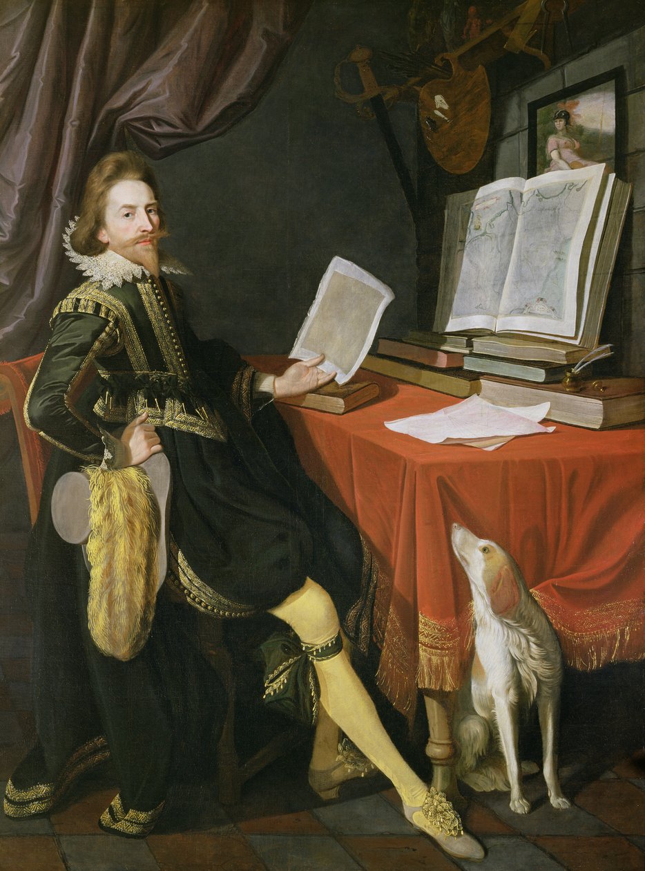 Autoportret autorstwa Nathaniel Bacon