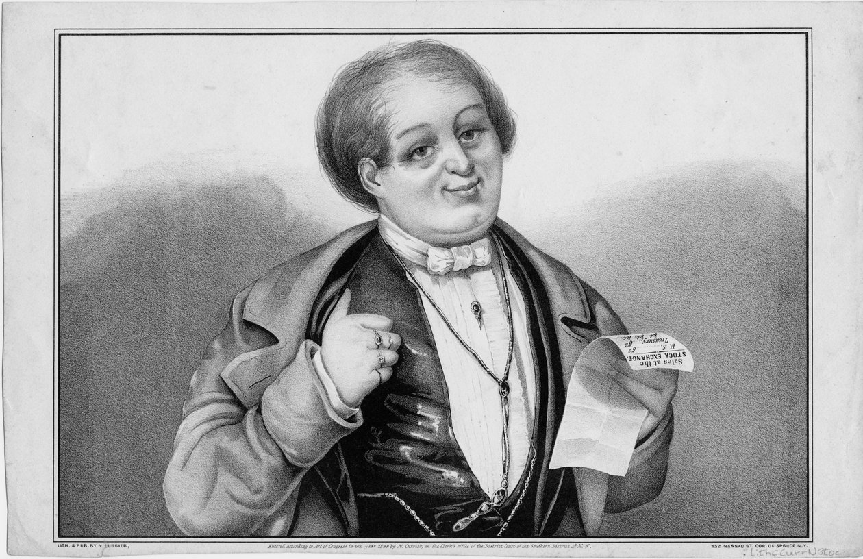 [Zapasy], wyd. N. Currier, Nowy Jork, 1849 autorstwa Nathaniel Currier