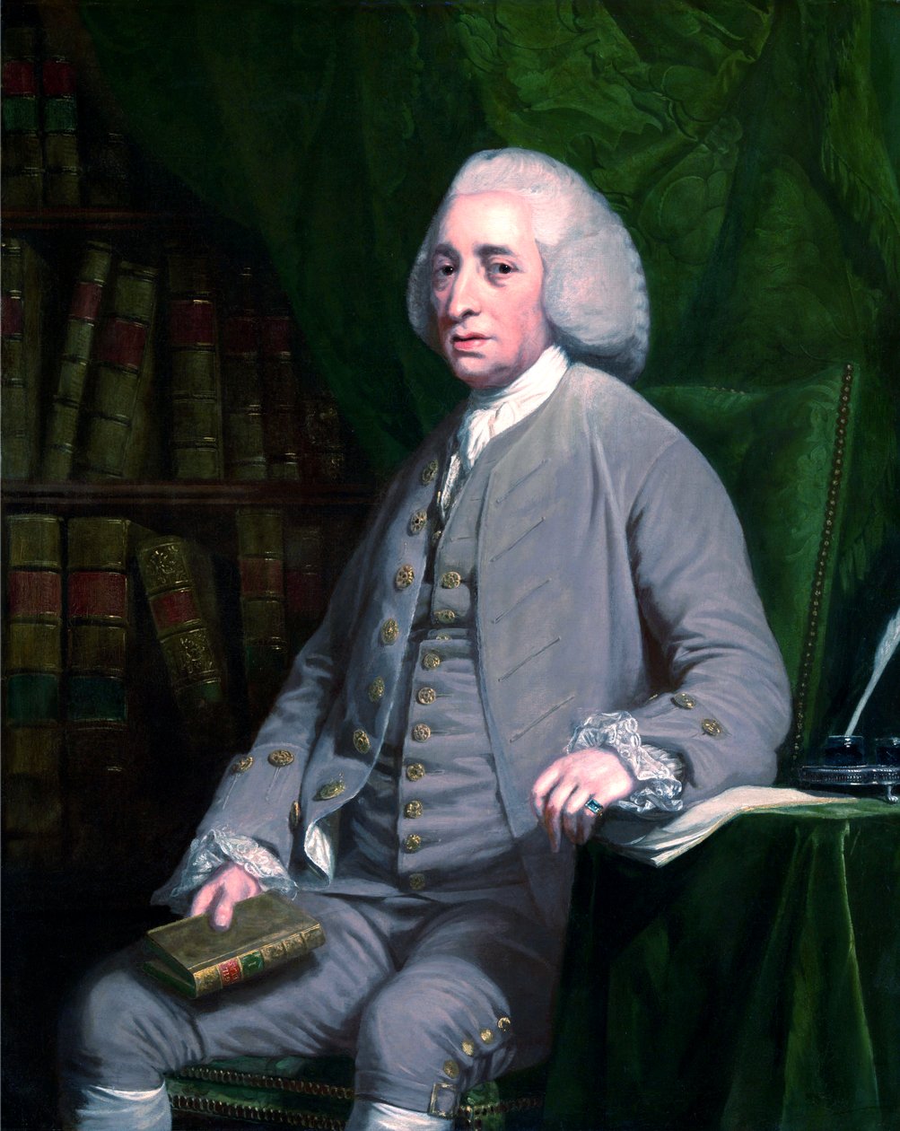 Tobiasz Smollett autorstwa Nathaniel Dance Holland