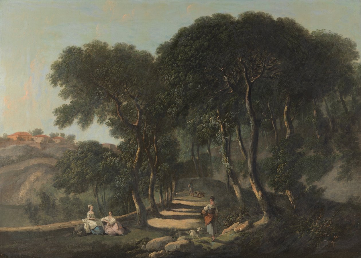 Zobacz w pobliżu Rzymu autorstwa Nathaniel Dance Holland