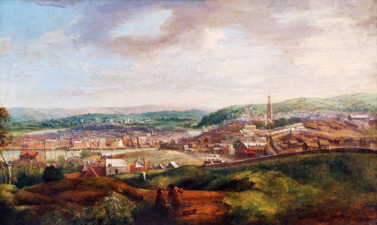 Widok Cork, 1780 (szczegóły patrz 76429) autorstwa Nathaniel Grogan