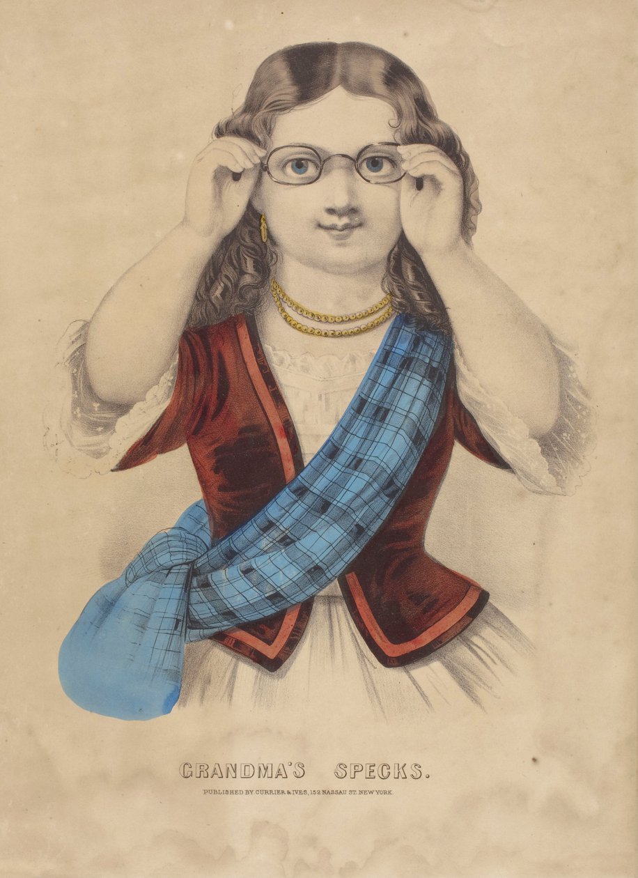 Omas "Brille" autorstwa Nathaniel Currier