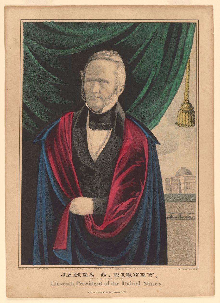James G. Birney autorstwa Nathaniel Currier