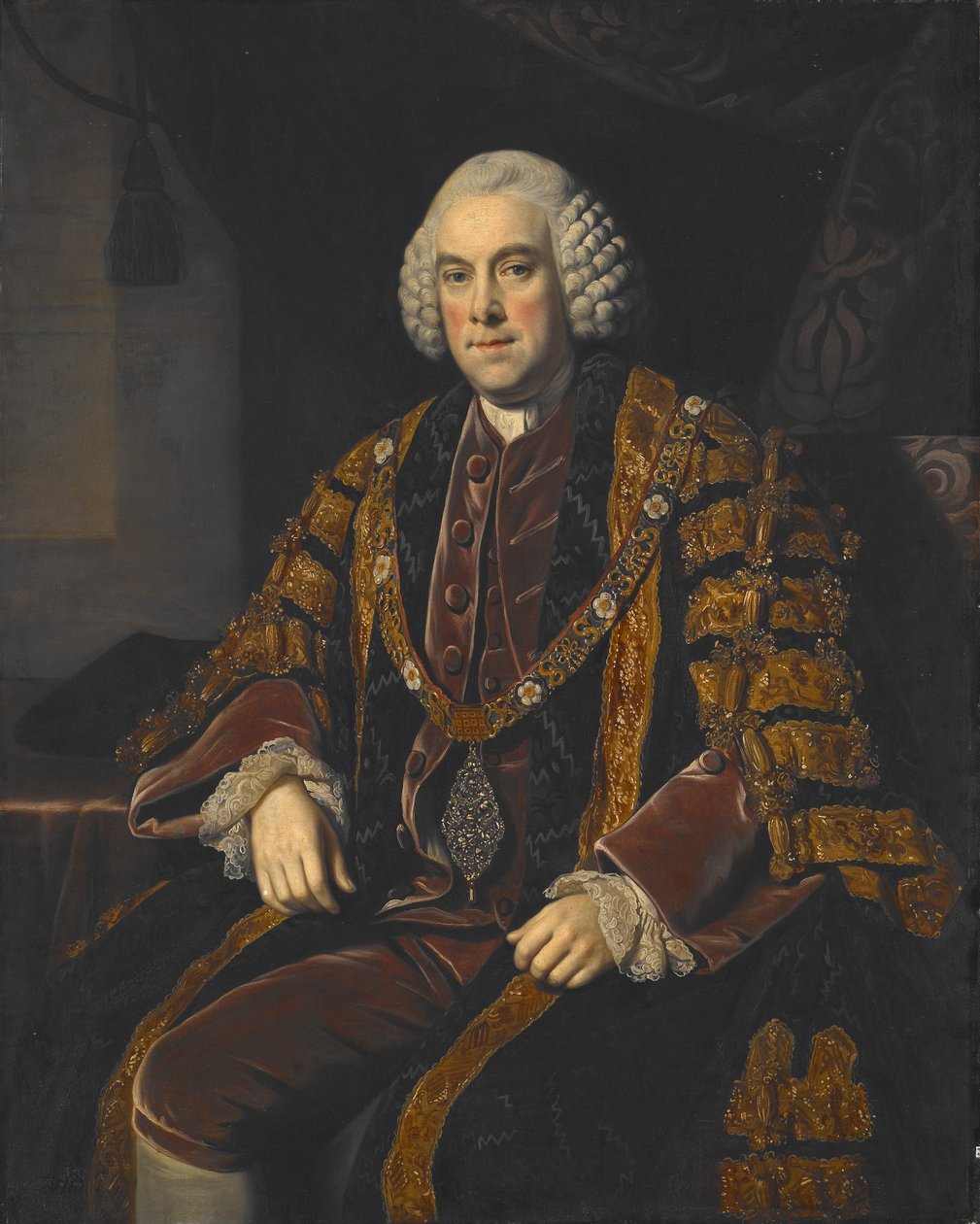 Lord major Londynu autorstwa Nathaniel Dance-Holland