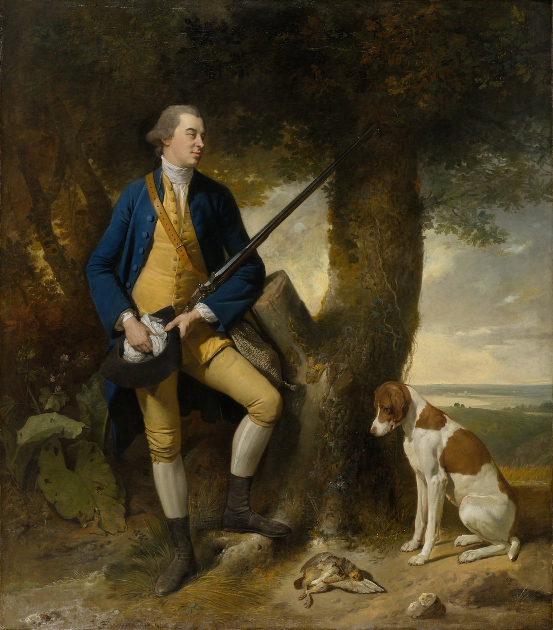 Oldfield Bowles (1740-1810), ok. 1775-1780 (olej na płótnie) autorstwa Nathaniel Dance