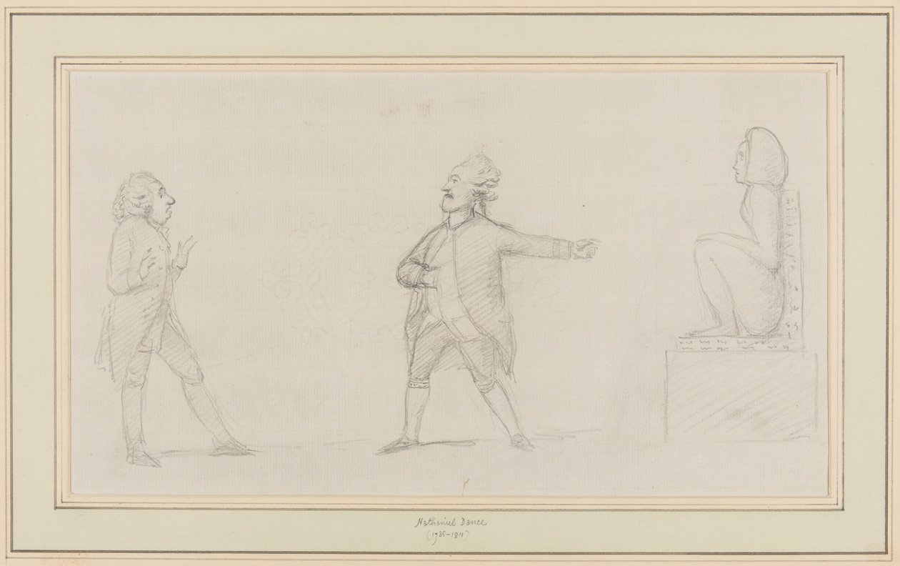 Antykwariusz, ok. 1790 autorstwa Nathaniel Dance Holland