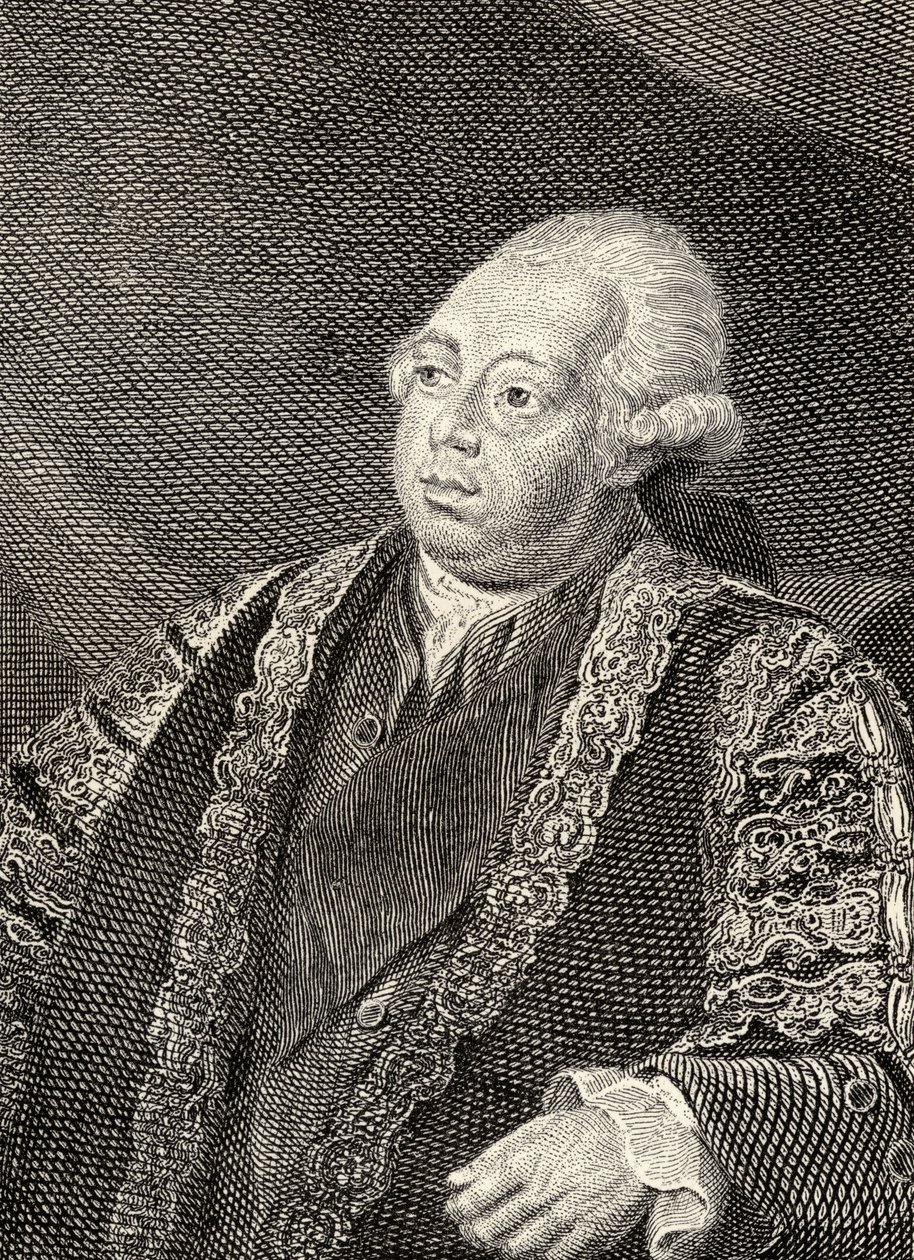 Lord North, ilustracja z „Memoirs of Eminent Etonians” Sir Edwarda Creasy