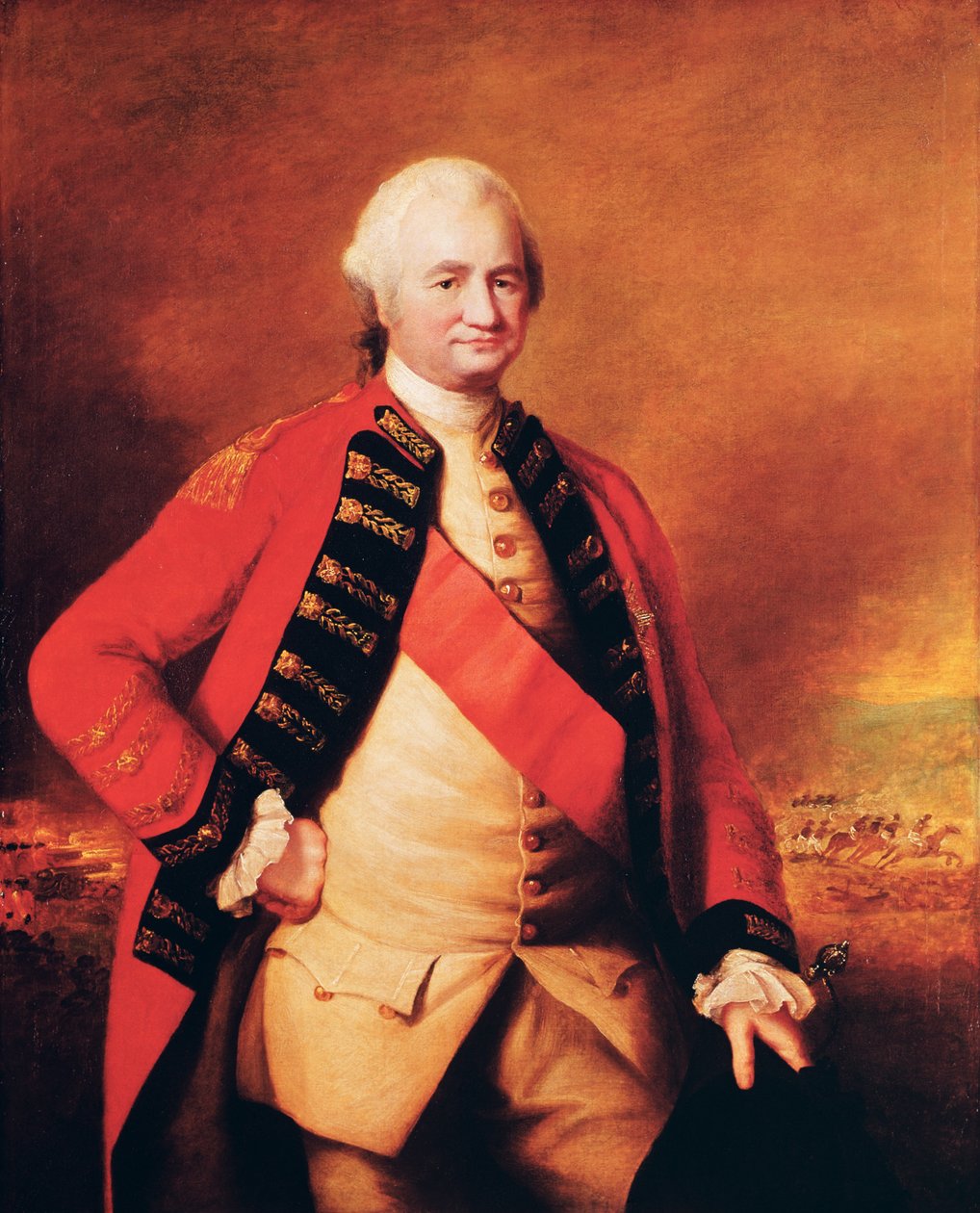 Robert Clive (1725-74) 1. baron Clive, ok. 1773 autorstwa Nathaniel Dance Holland
