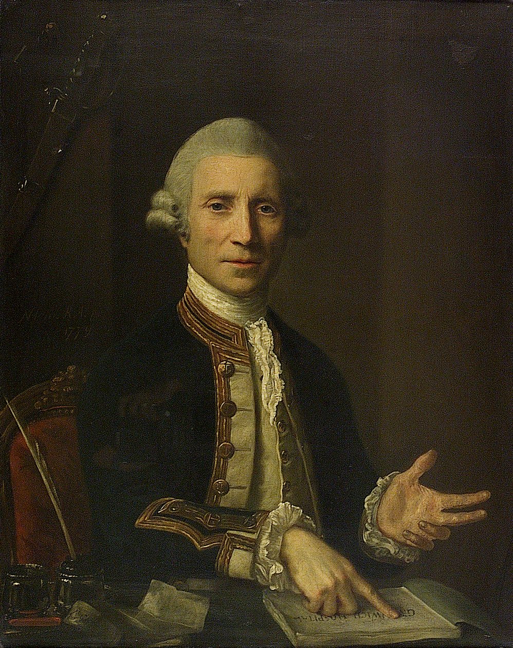 Kapitan Thomas Baillie (zm. 1802) autorstwa Nathaniel Hone