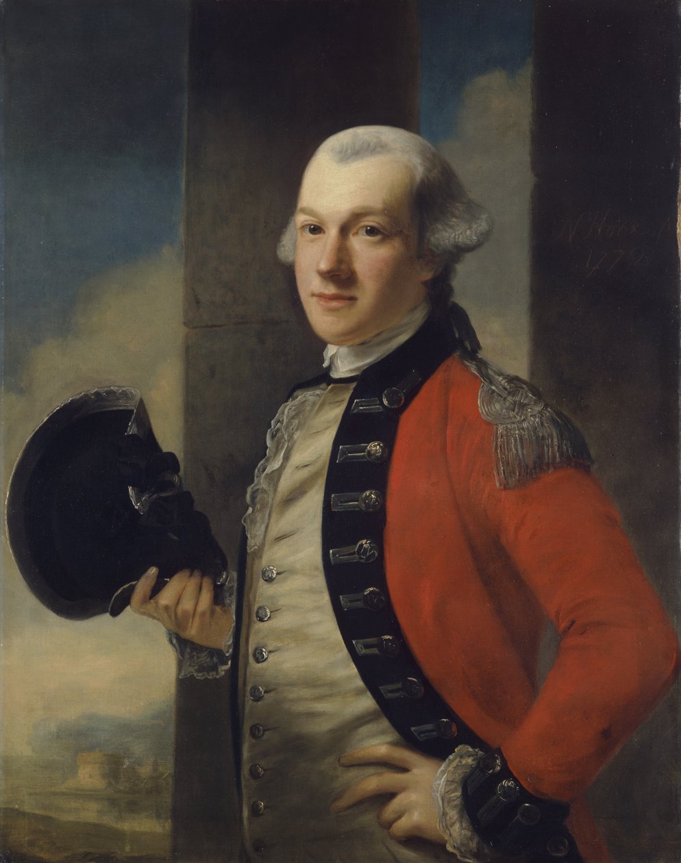 Pułkownik Thomas Aubrey autorstwa Nathaniel Hone