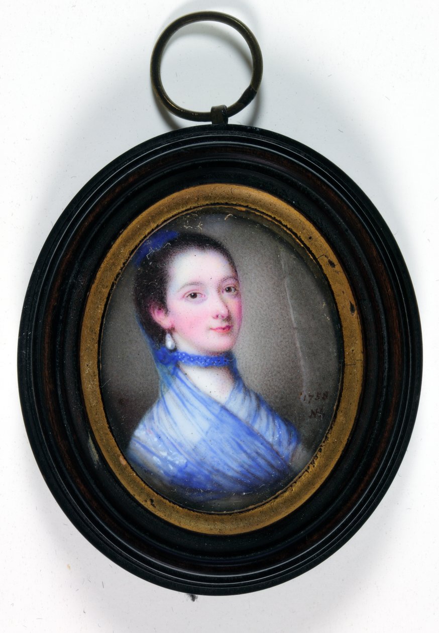 Lady Henrietta Cavendish Bentinck, późniejsza hrabina Stamford autorstwa Nathaniel Hone