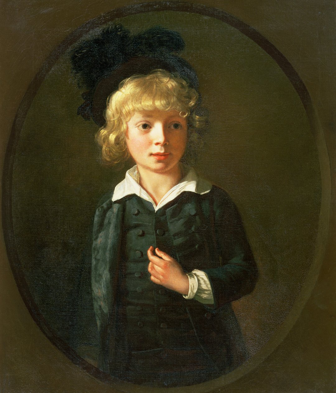 Portret chłopca autorstwa Nathaniel Hone
