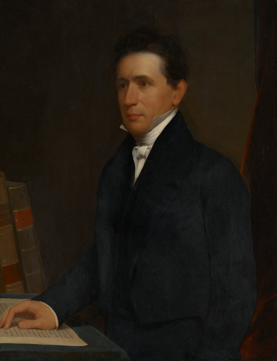Denison Olmsted (1791-1859), BA 1813, MA 1816 autorstwa Nathaniel Jocelyn