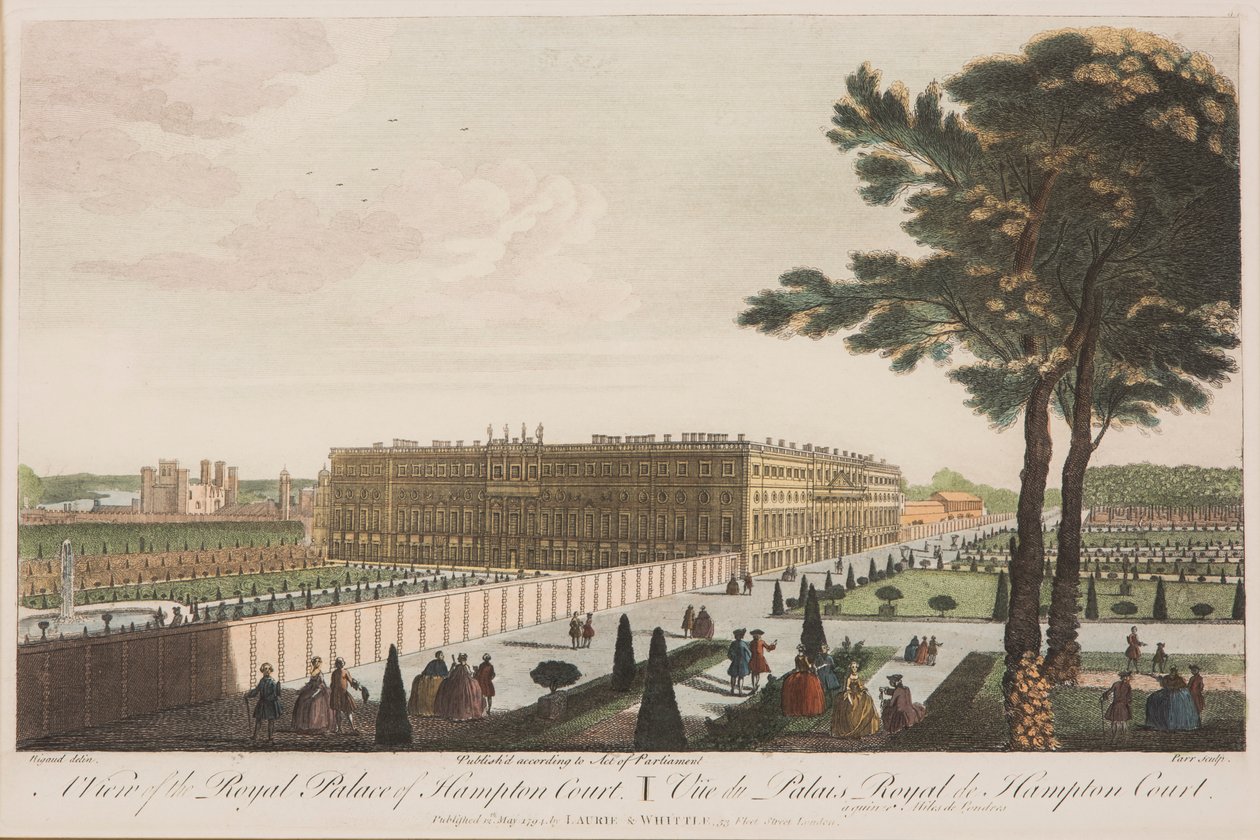 Pałac Królewski w Hampton Court autorstwa Nathaniel Parr