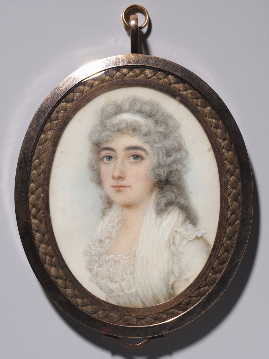 Portret kobiety, ok. 1795. autorstwa Nathaniel Plimer