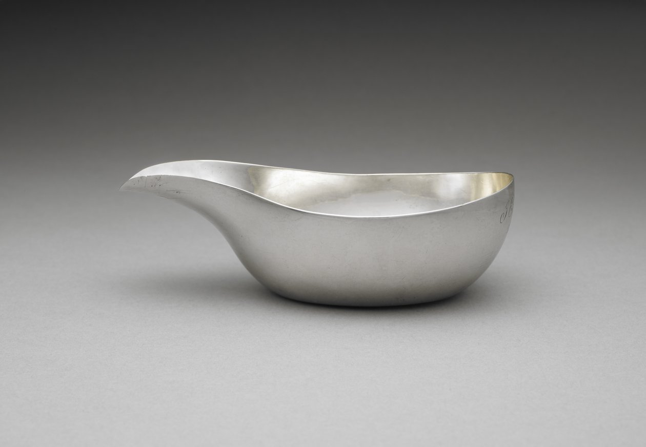 Pap Boat, ok. 1815 (srebrny) autorstwa Nathaniel Vernon